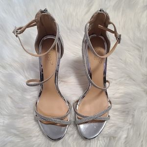 Badgley Mischka jewel heels